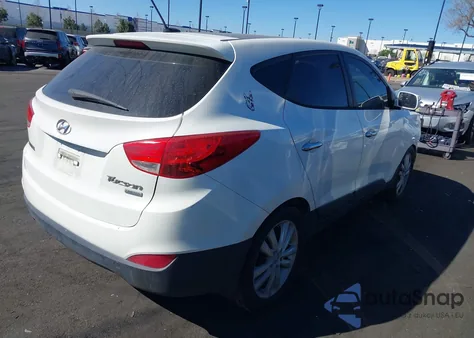 2013 Hyundai Tucson Limited z USA, uszkodzony, nr VIN KM8JU3AC3DU634187